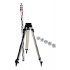 Kit Tripie De Aluminio Topográfico Nedo Y Estadal