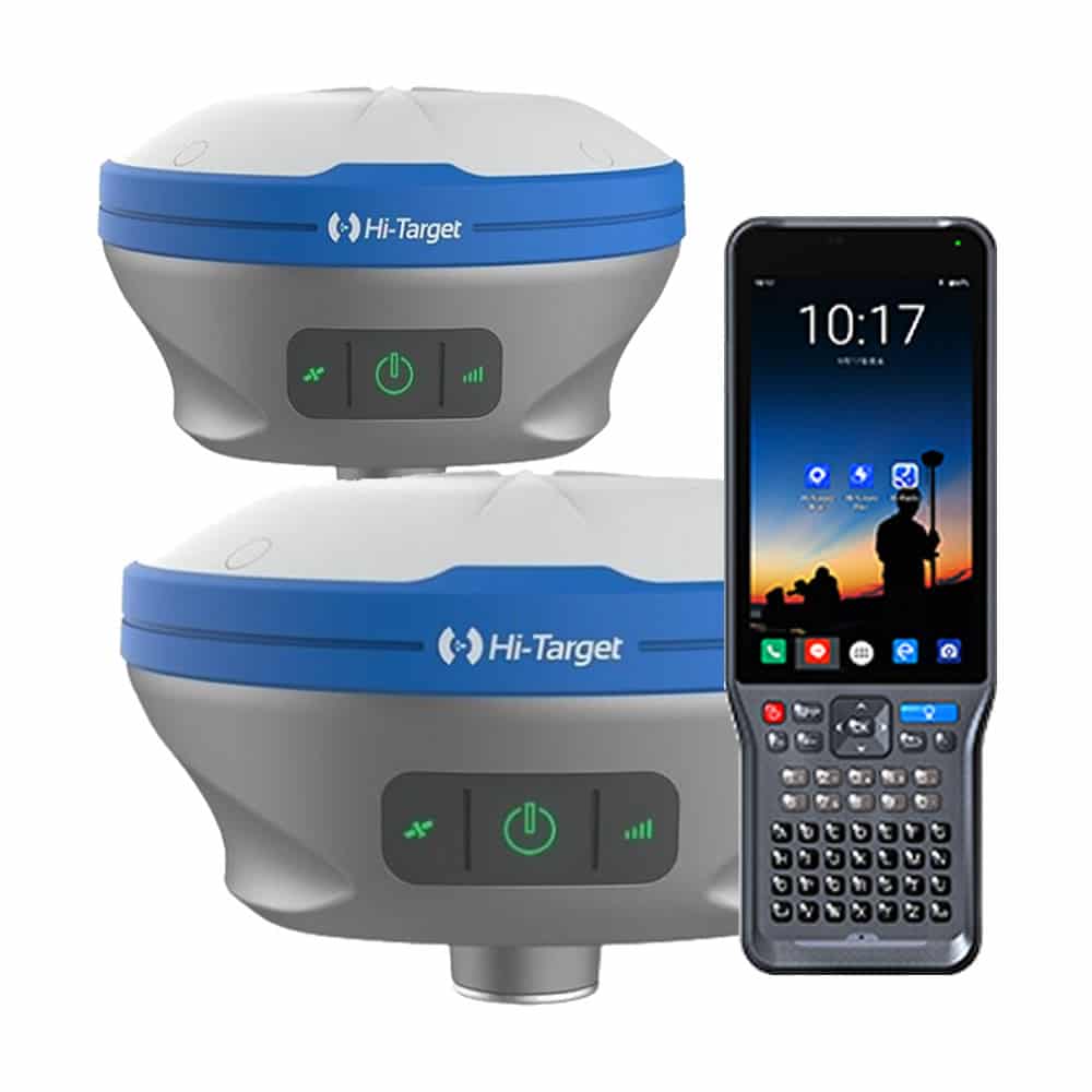 Paquete RTK: Base C10 Con Radio Interno + Rover C10 Con IHand Hi Target