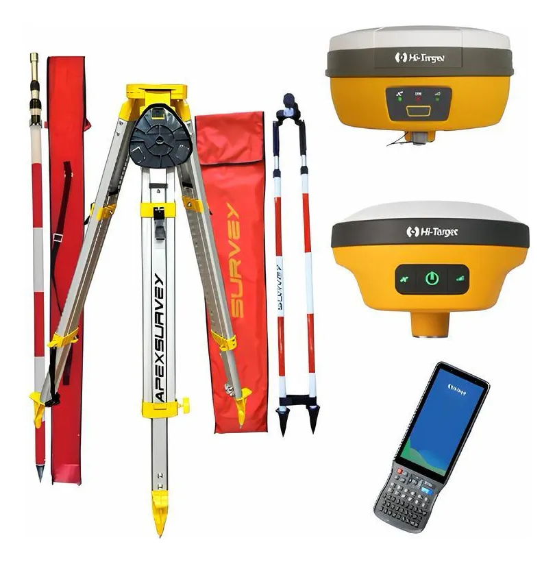 Paquete Rtk Hi Target Base V30 Plus + Rover V200 Radio Interno