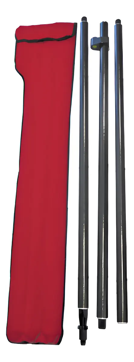 Bastón De Aplomar De Fibra De Carbono 2m Topográfico