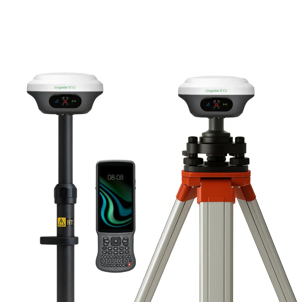 Kit GNSS SingularXYZ: Base Z1 + Rover Orion ONE-Laser